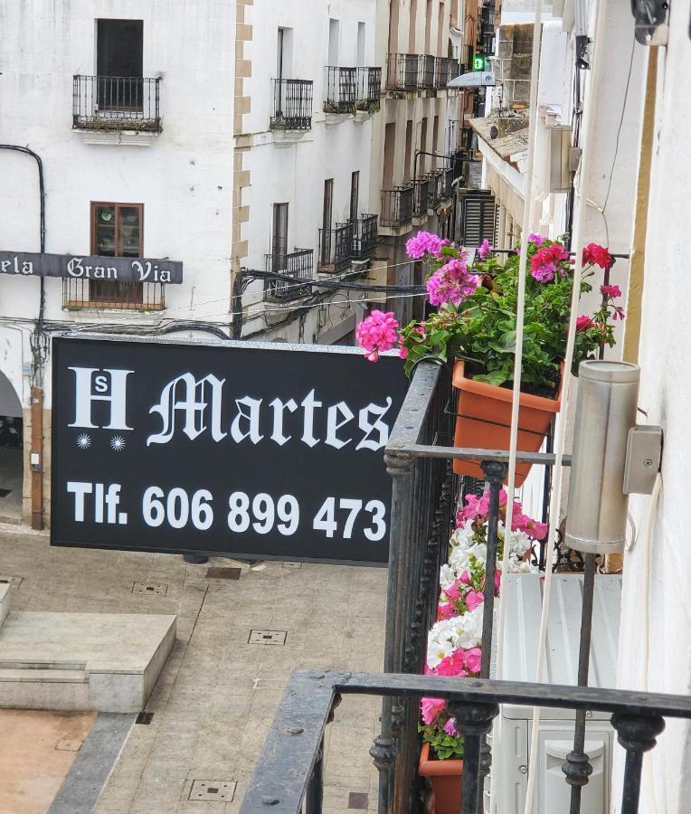 Hostal Martes Caceres Plaza Mayor - Tercer Piso Sin Ascensor Екстериор снимка